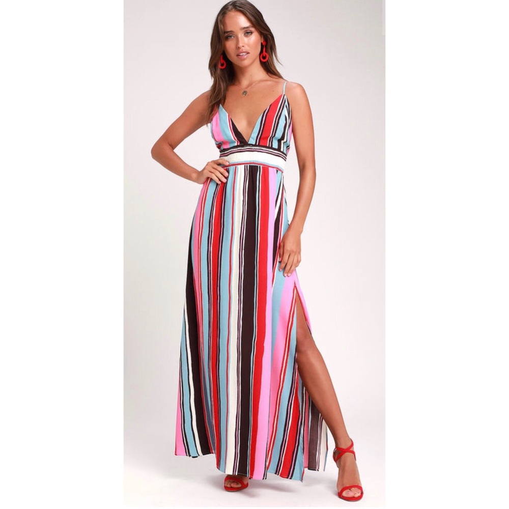 Lulus maxi dress XS